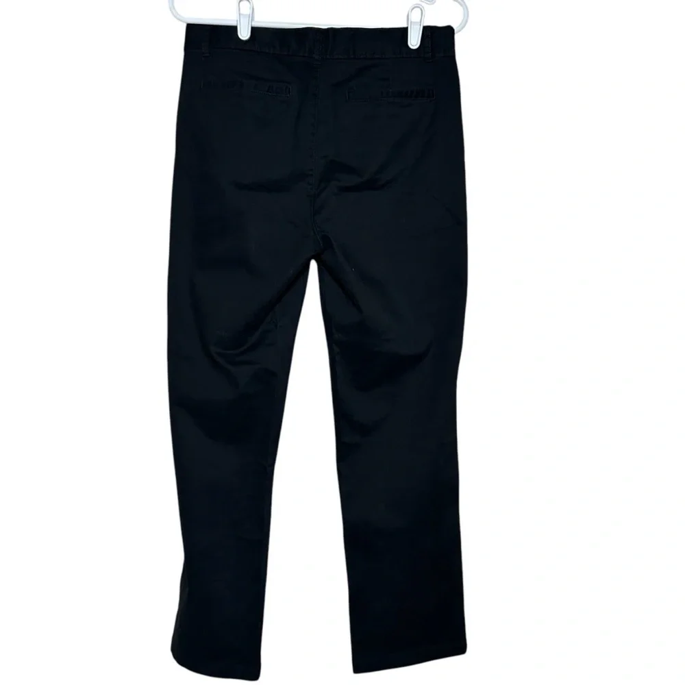 The Children's Place Big Boy Black Adjustable Pant Size 12 (Husky)